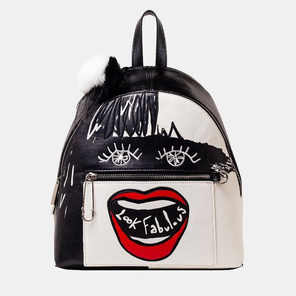 Danielle Nicole Disney Cruella “Look Fabulous!” Backpack Still in Plastic - Picture 2 of 5